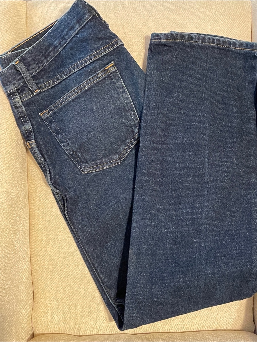 Rustler Dark Wide Leg Jeans